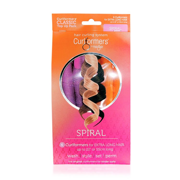 Hair Flair Curlformers Spiral Curls Top Up Pack For Extra Long