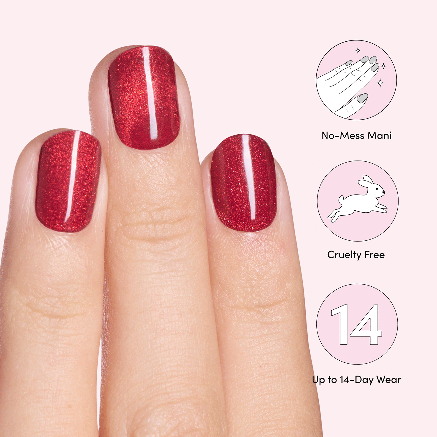 Dashing Diva GLAZE Gel Polish Nail Strips