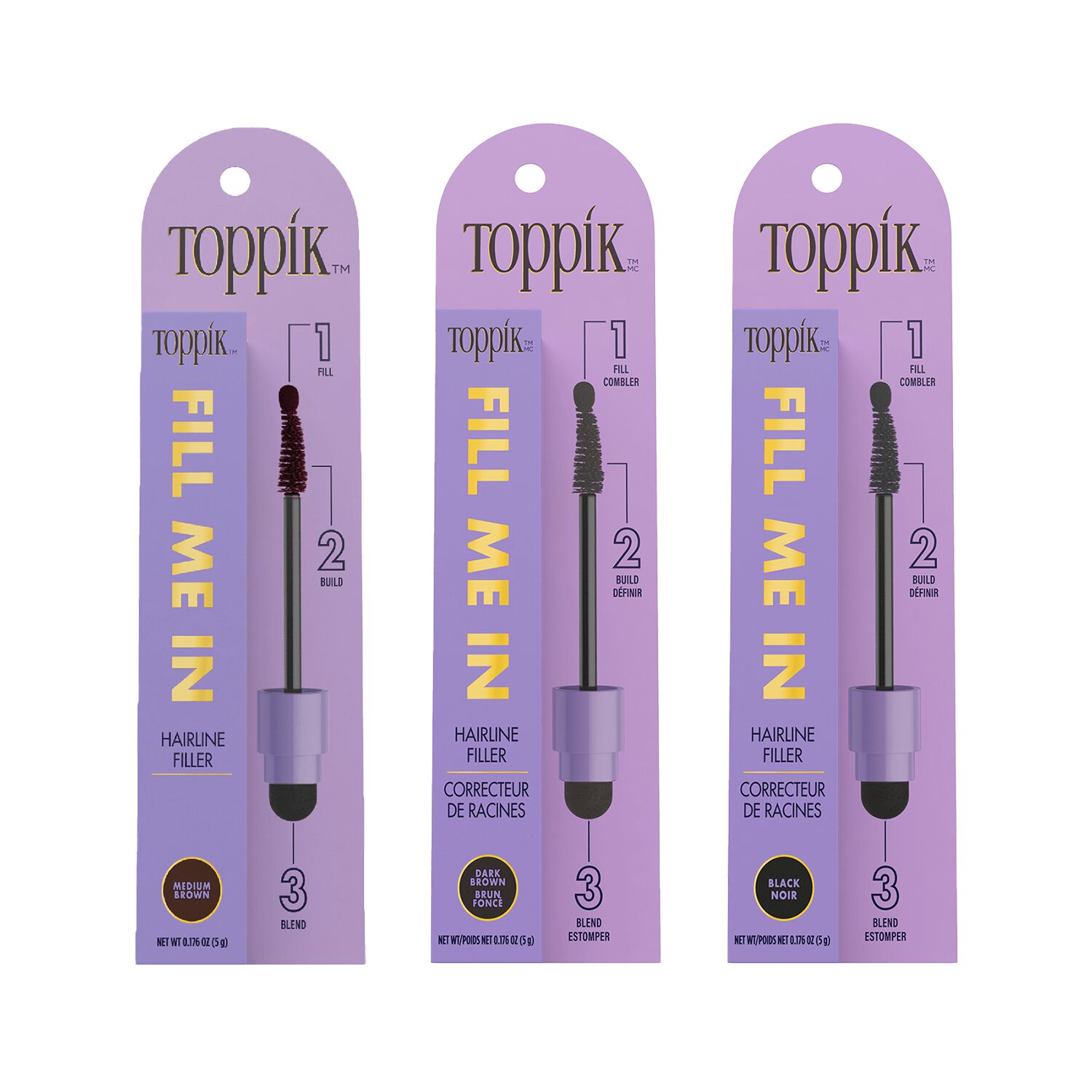 Toppik Fill Me In Hairline Filler | Sally Beauty