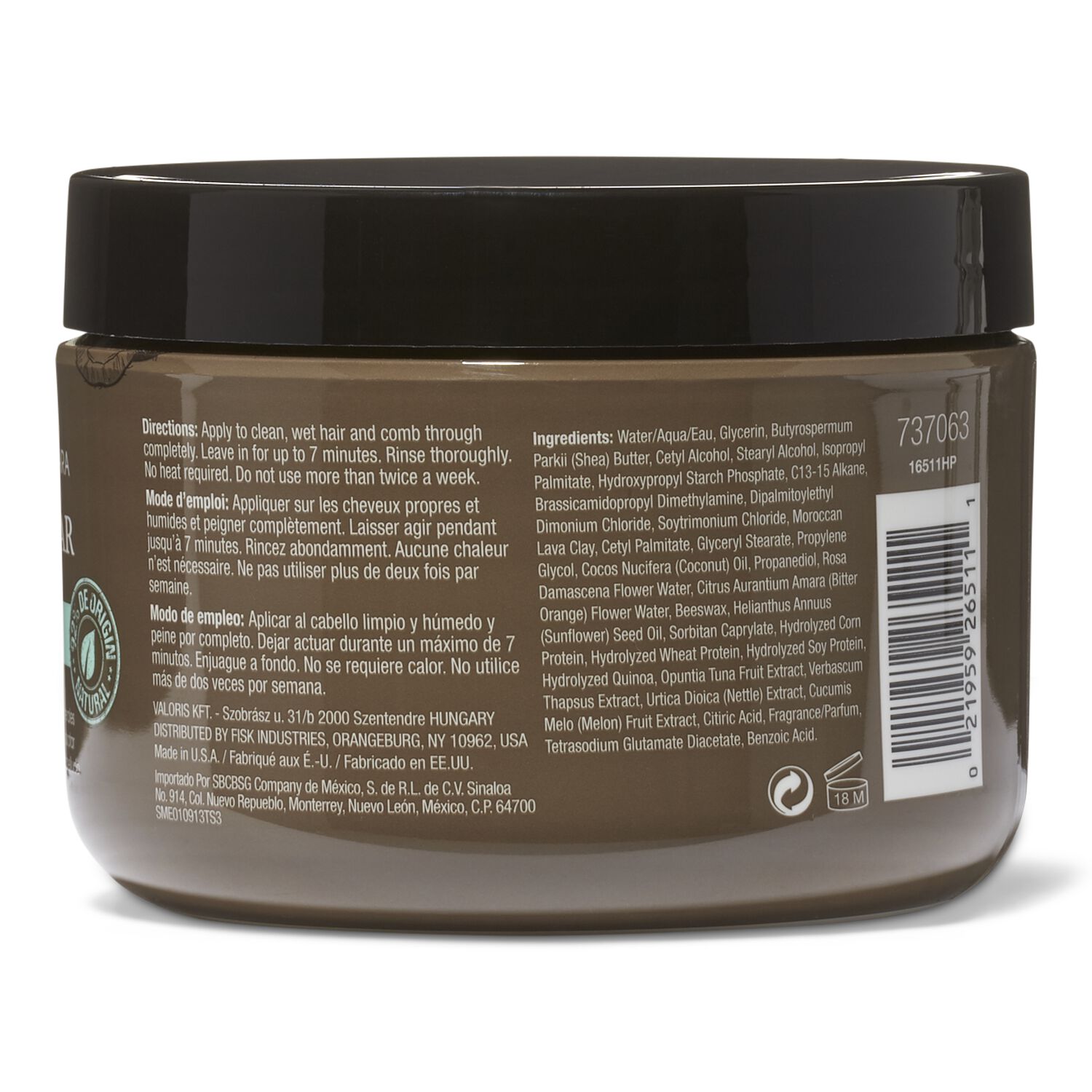Hydrate Hair Mask with Coconut Oil by Hair Chemist Treatments Sally