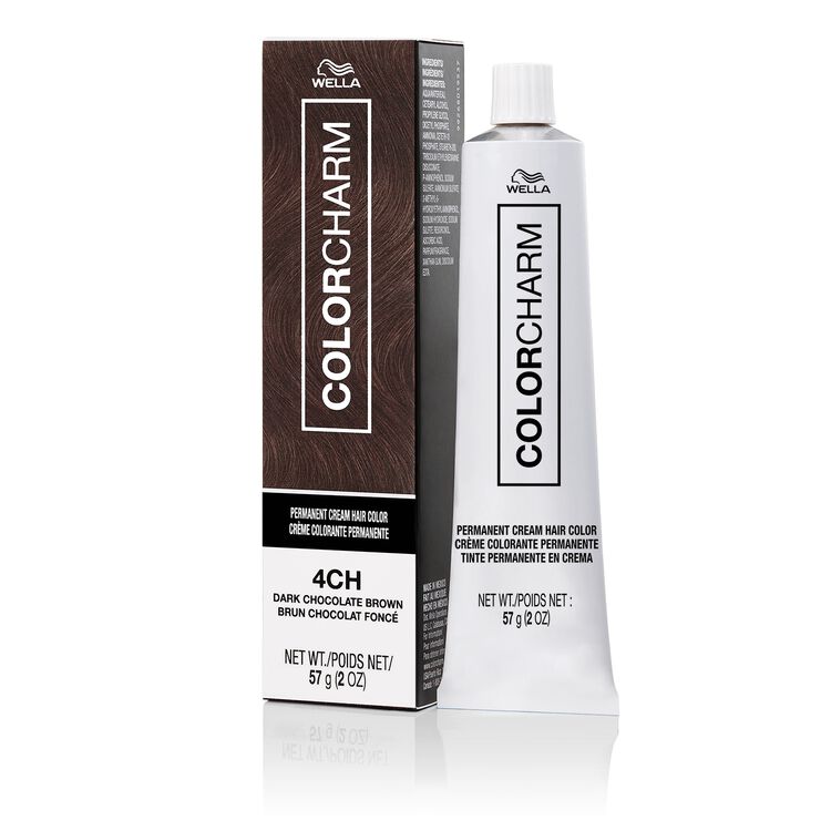 4CH Dark Chocolate Brown Permanent Cream Hair Color