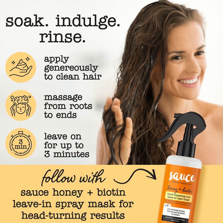 Honey + Coconut Bond-Repairing Curl Conditioner