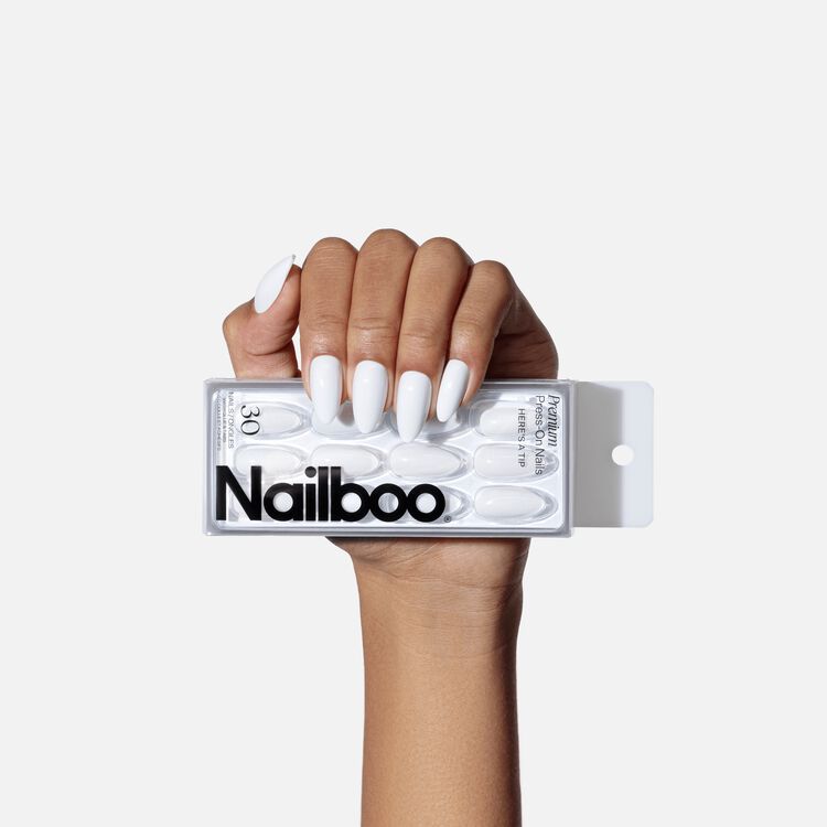 Here's A Tip (Medium Almond) Premium Press On Nails