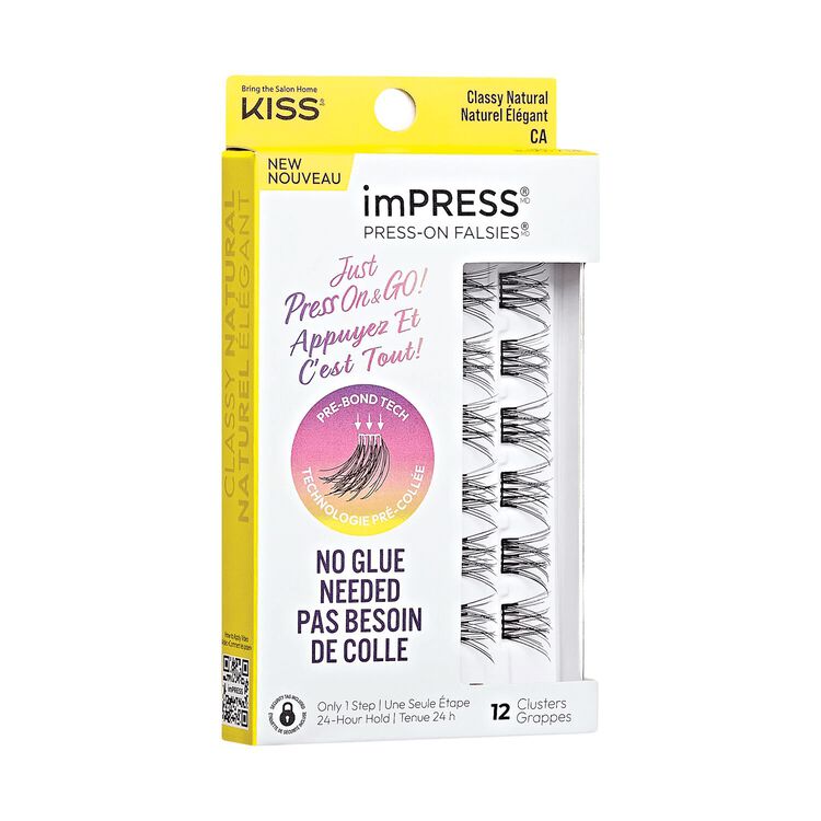 imPRESS Press on Falsies - Classy Natural Cluster Lashes