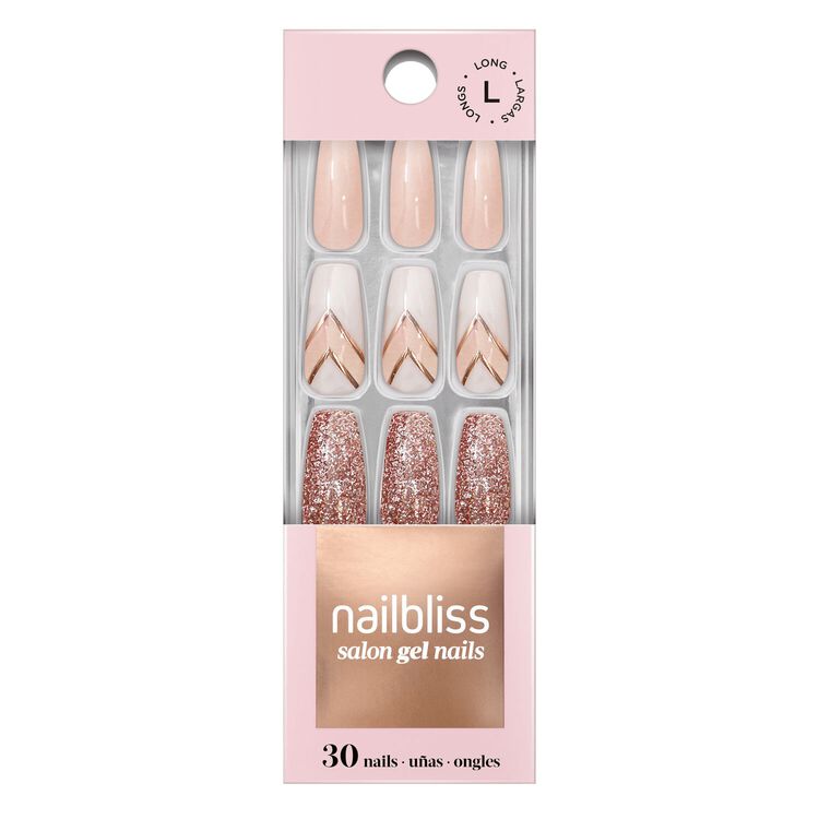 Nail Art Stickers-L (Gold) - Missu Beauty Network