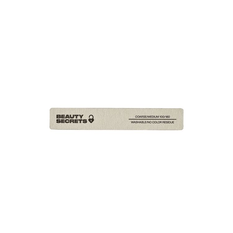 Rectangle Zebra Cushion Nail File