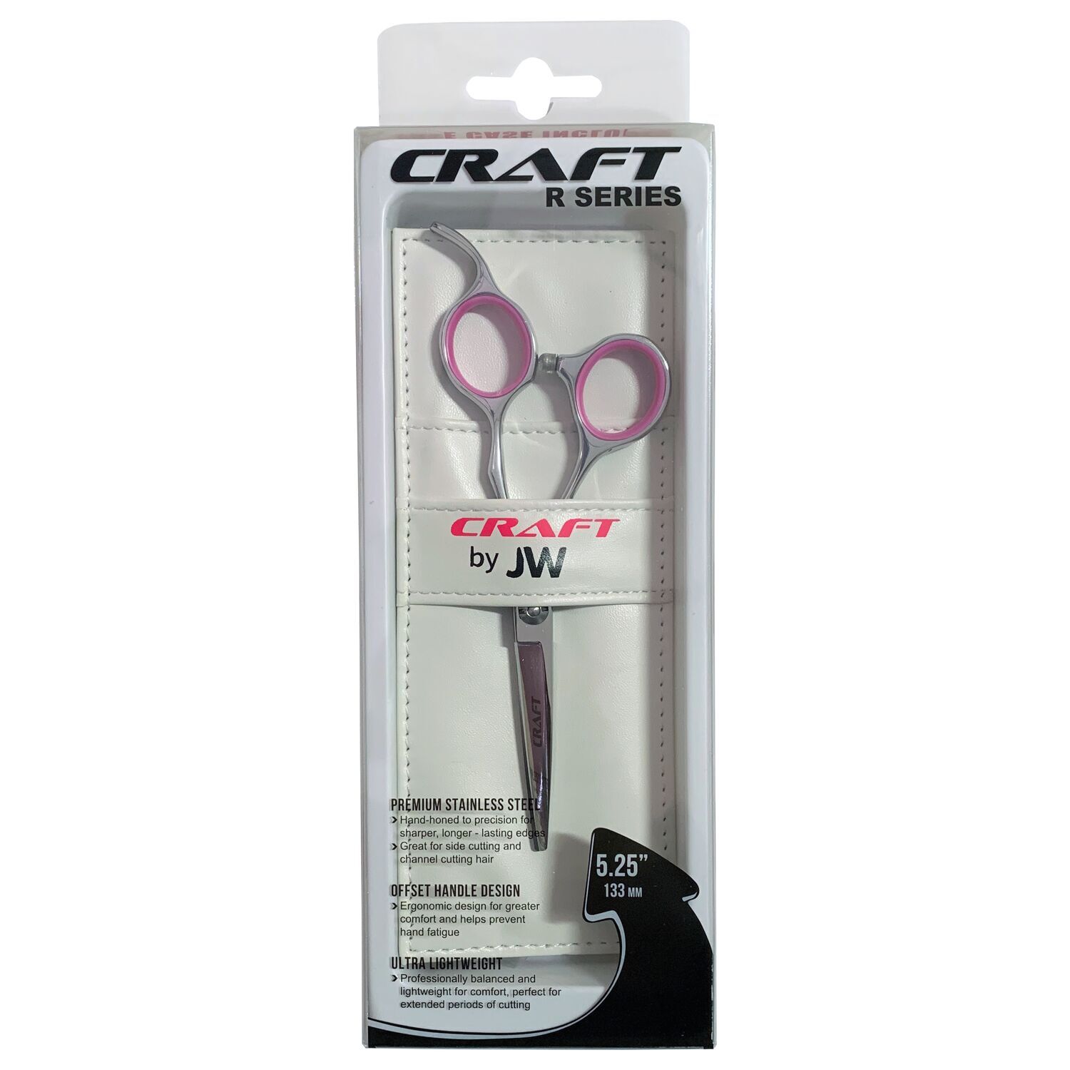 JW Shears Craft Craft R Series Offset Shear 5.75" Hair Scissors