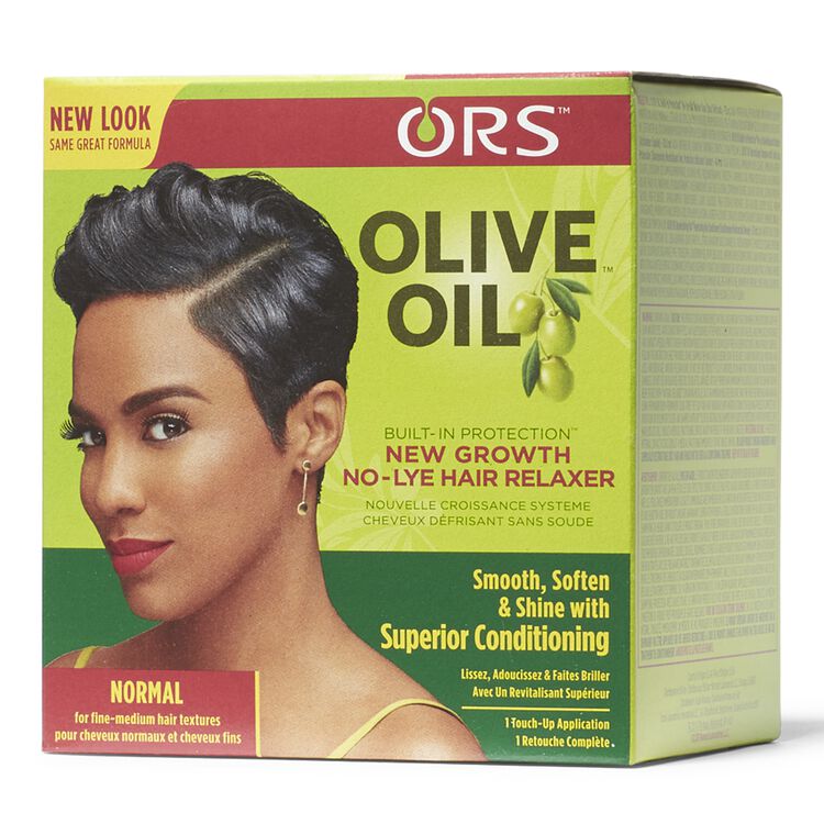 ORS Olive Oil Built-In Protection New Growth No-Lye Hair Relaxer Normal