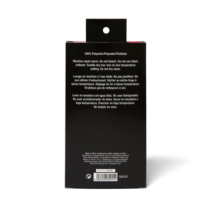 Black Satin Pillow Case