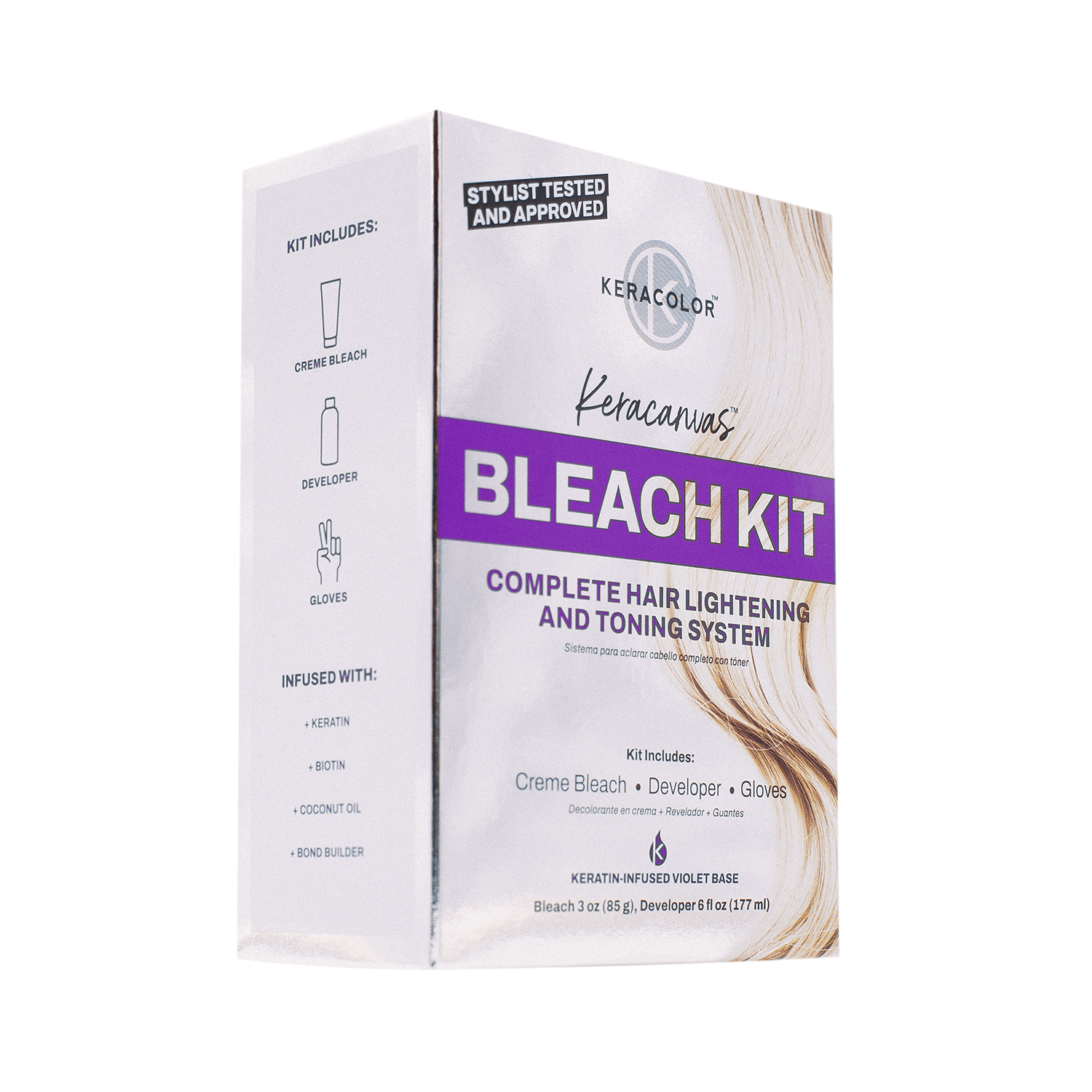 Keracolor Keracanvas Hair Lightening & Toning System - Thumbnail 4
