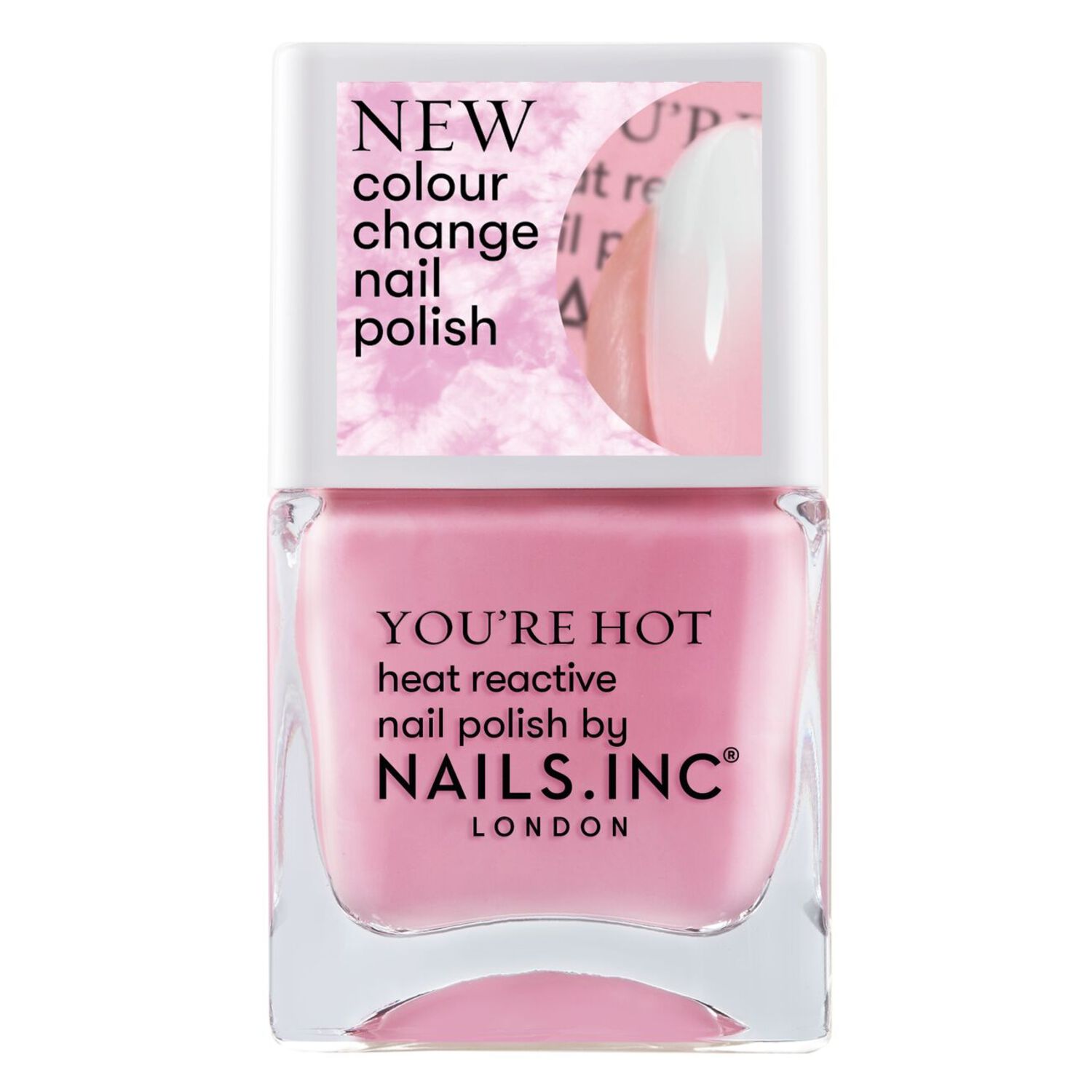 Nails INC Hotter Than Hot Thermochromic Nail Polish Heat Activated Nail Polish Sally Beauty