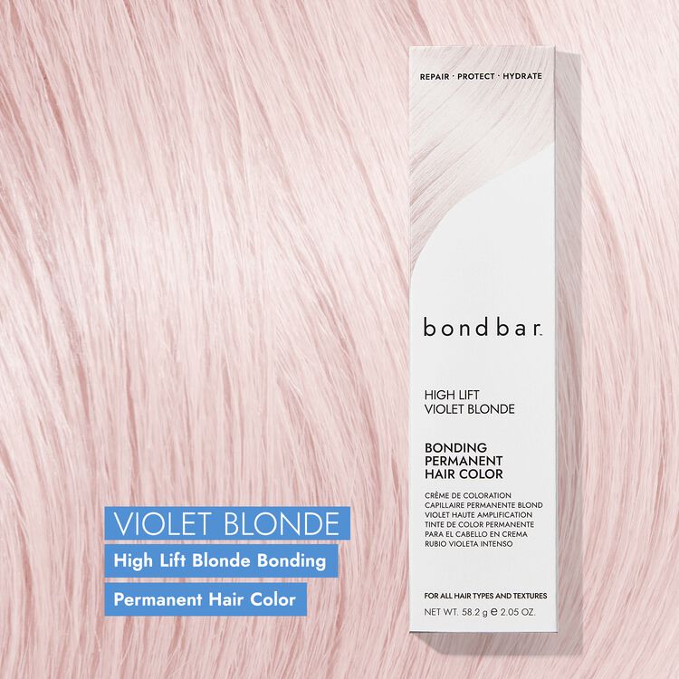 HL-V High Lift Violet Blonde Bonding Permanent Crème Hair Color