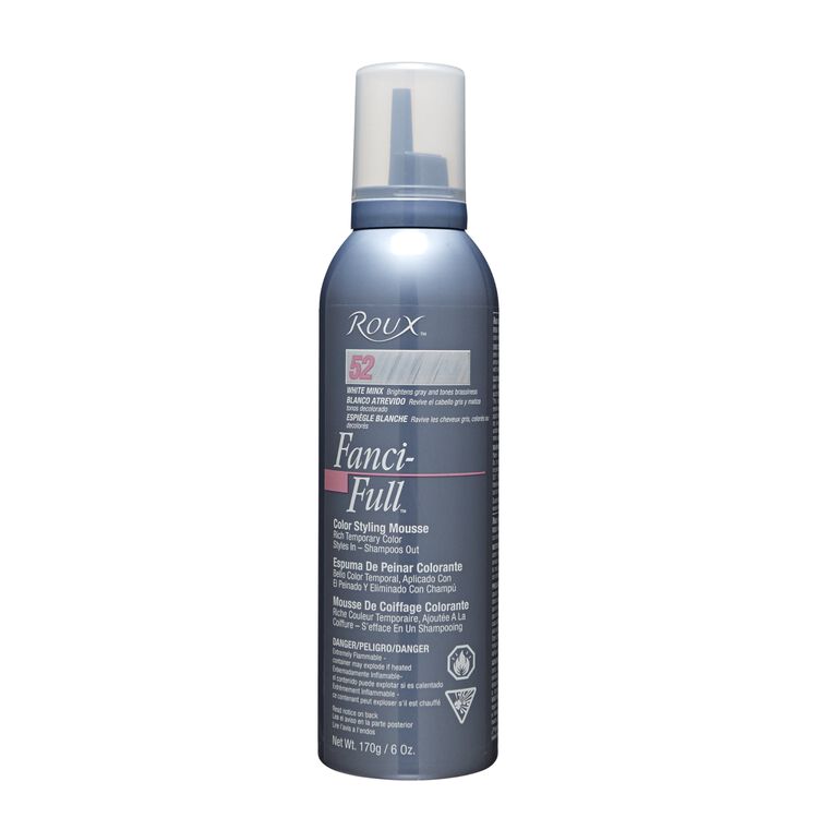 White Minx Fanci Full Temporary Hair Color Mousse By Roux