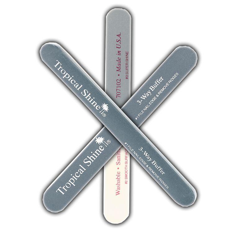 Tropical Shine 3 Way Nail Buffer Nail Files Buffers Sally Beauty
