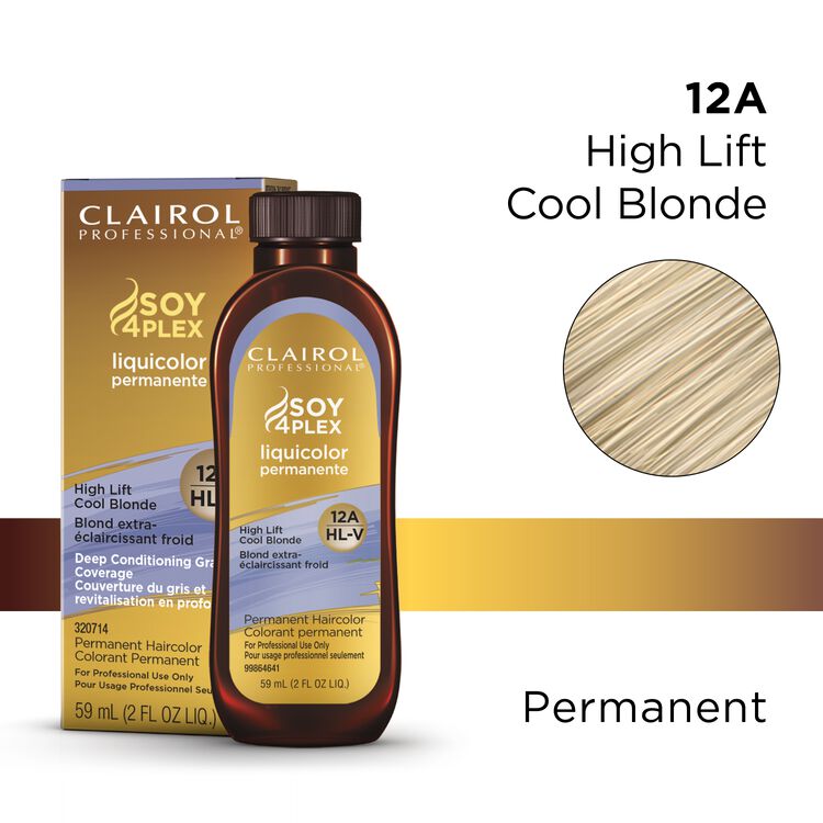 12A/HL-V High Lift Cool Blonde LiquiColor Permanent Hair Color