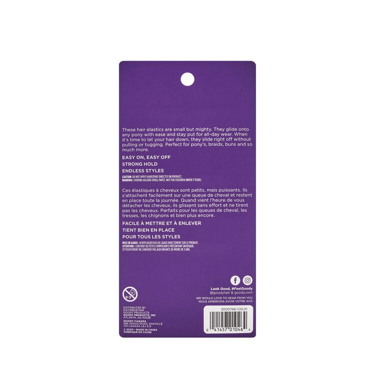 Rubber Bands for Fine Hair 250 Count