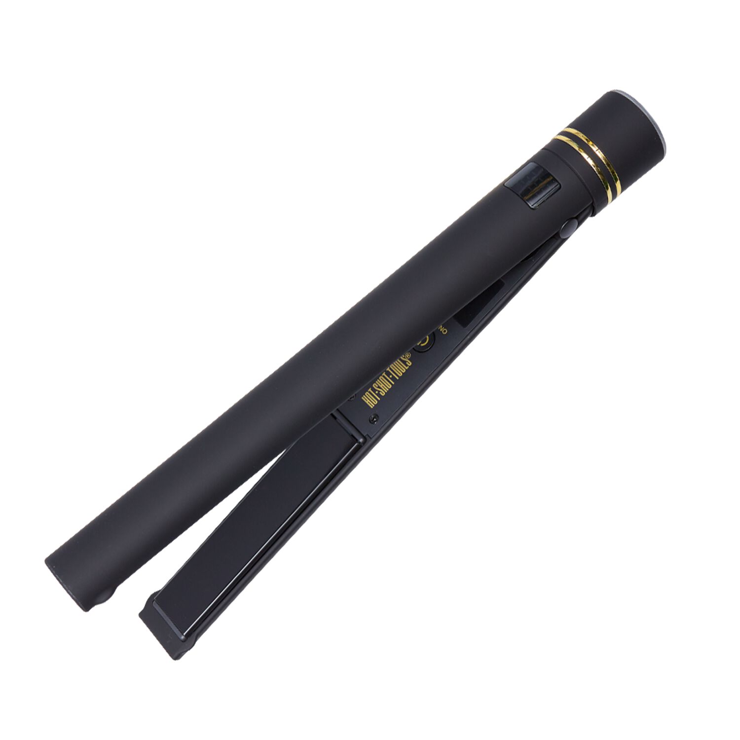 Black Ice 1 inch Revolutionary Salon Flat Iron by Plugged In Flat