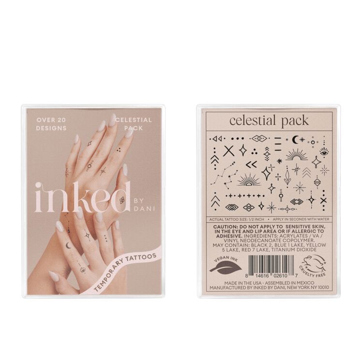 Celestial Pack Temporary Tattoos