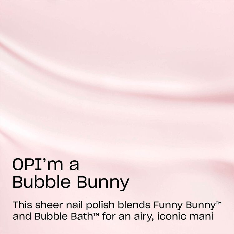 OPI’m a Bubble Bunny Nail Lacquer