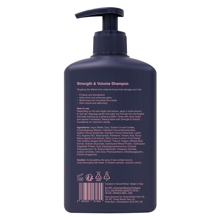 Strength and Volume Shampoo