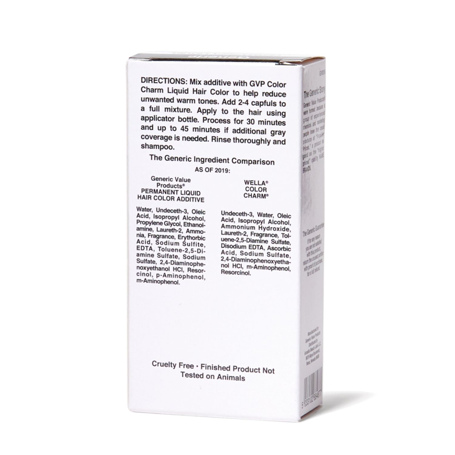 Generic Value Product Violet Chill 050 Permanent Liquid Hair Color Additive Compare to Wella