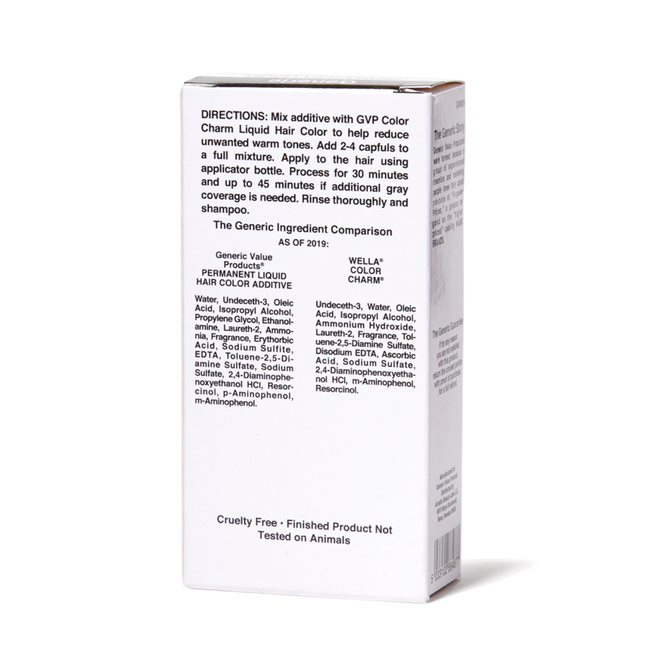 Generic Value Product Violet Chill 050 Permanent Liquid Hair Color