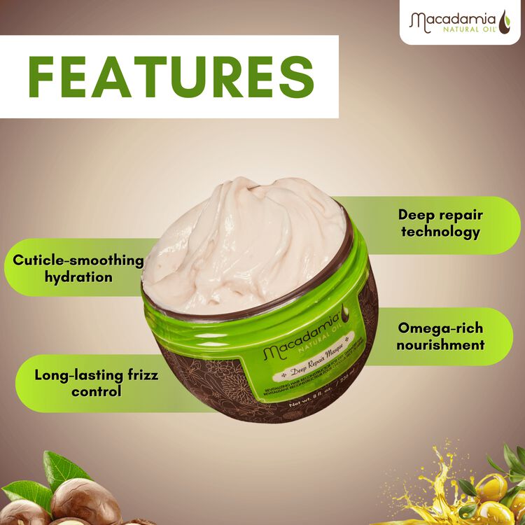 Natural Deep Repair Masque 8 oz