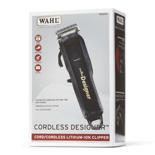 Cordless Designer Clipper by Wahl Clippers and Trimmers Sally Beauty