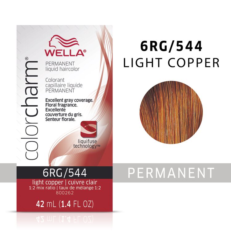 Gennemsigtig motivet krølle Wella® Copper Color Liquid Permanent Hair Color | Sally Beauty