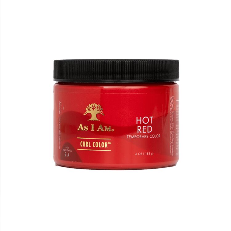 Curl Color Hot Red