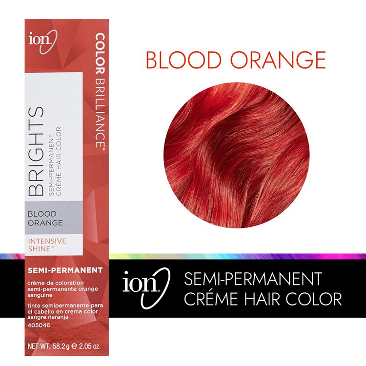 Blood Orange Semi Permanent Hair Color