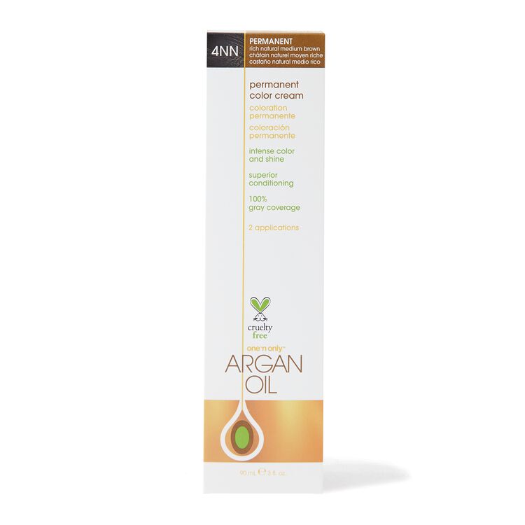 Argan Oil Permanent Color Cream 4NN Rich Natural Medium Brown