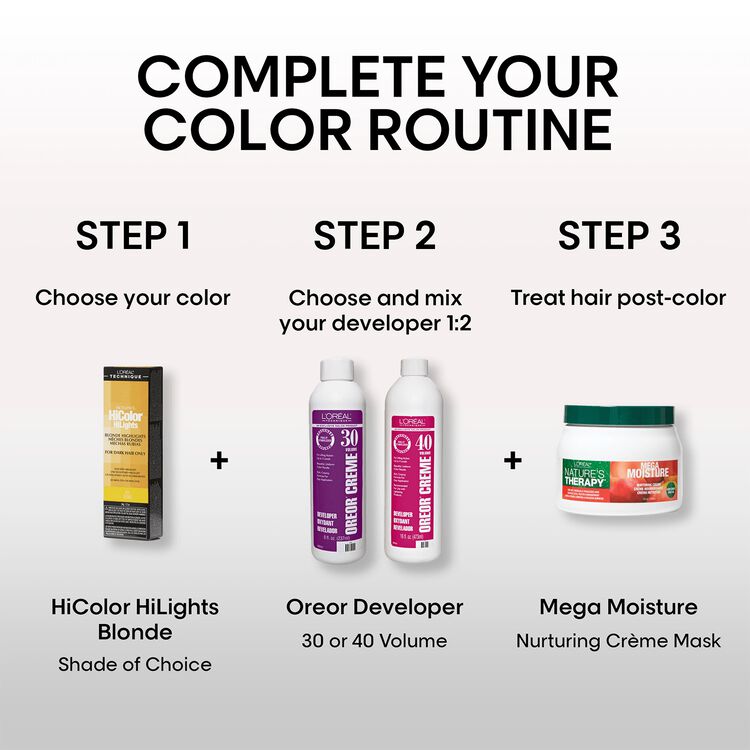 Golden Blonde Permanent Creme Hair Color