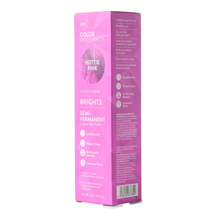 Semi-Permanent Brights Hair Color Hottie Pink