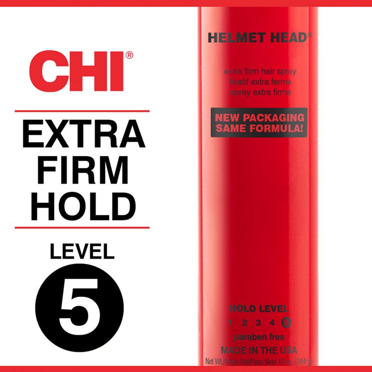 Helmet Head Hair Spray