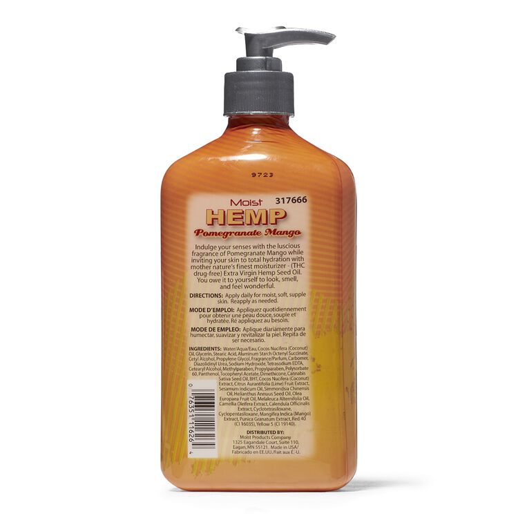Moist Hemp Mango Body Moisturizing Lotion