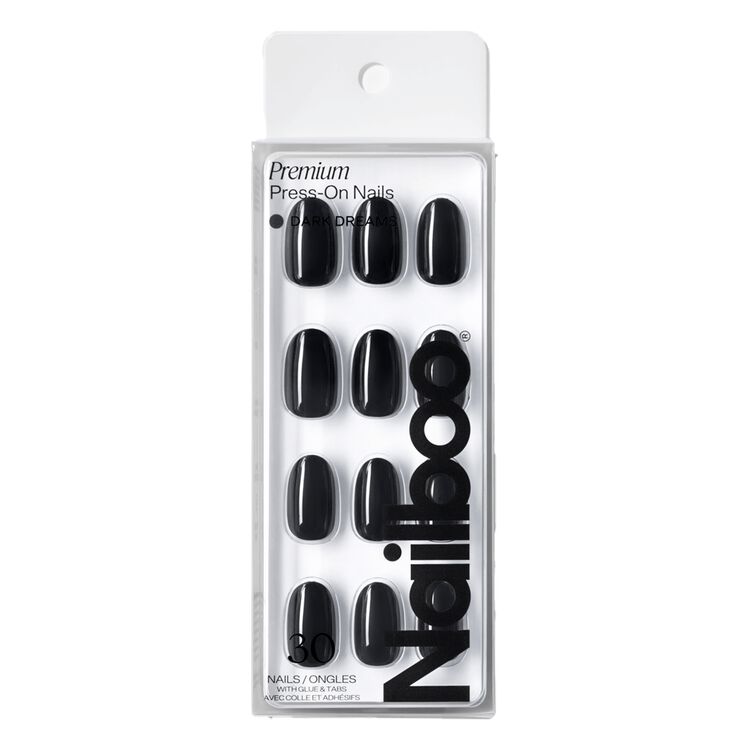 Dark Dreams (Medium Round) Premium Press On Nails