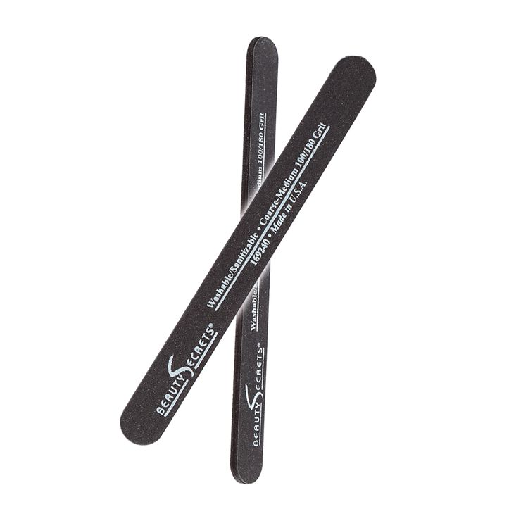 Medium Coarse Black Cushion Nail File