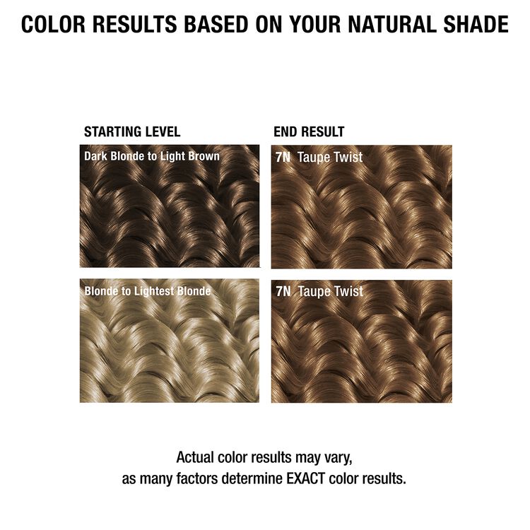 Taupe Twist 7N Permanent Hair Color