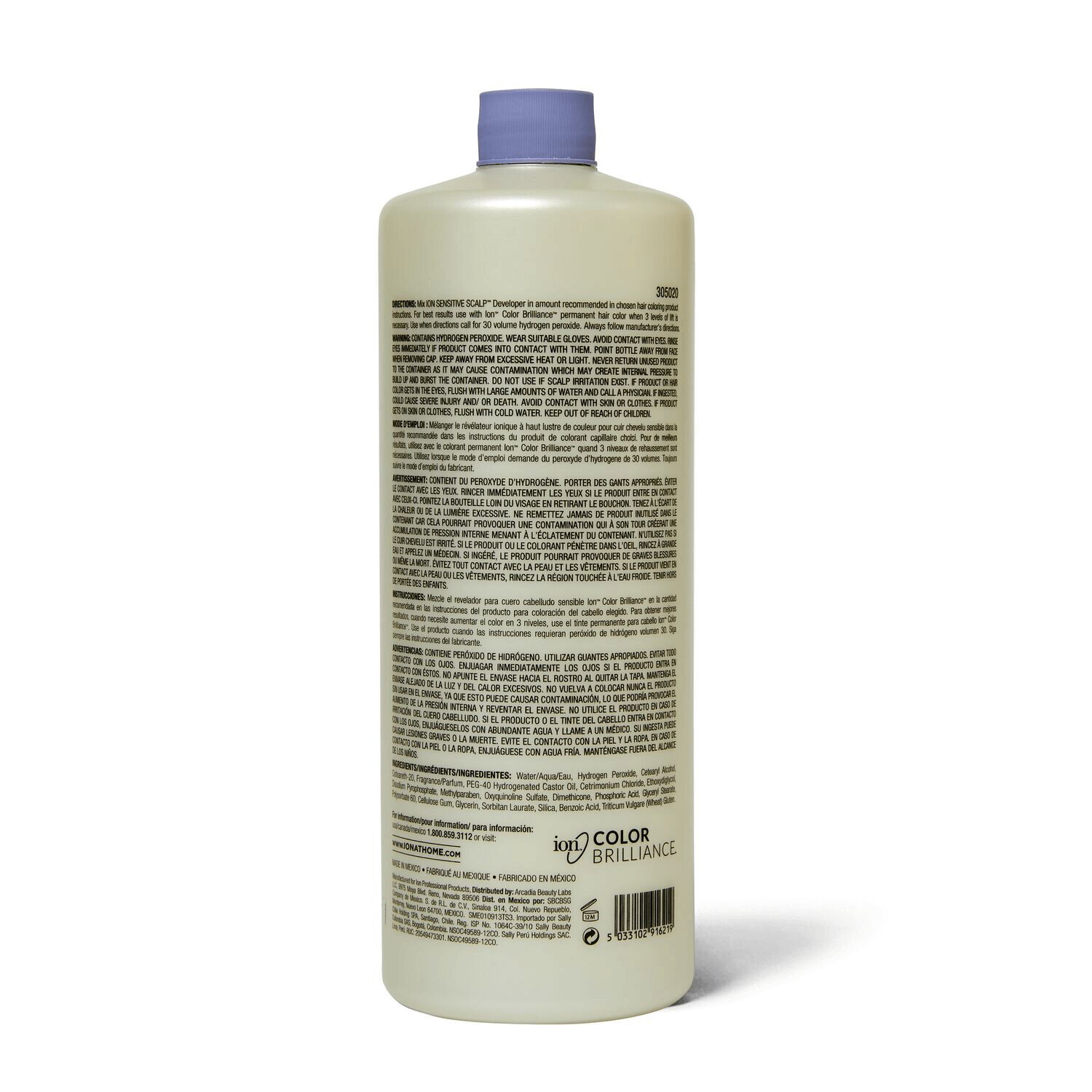 ion Sensitive Scalp 30 Volume Creme Developer 32 oz | Color Developers