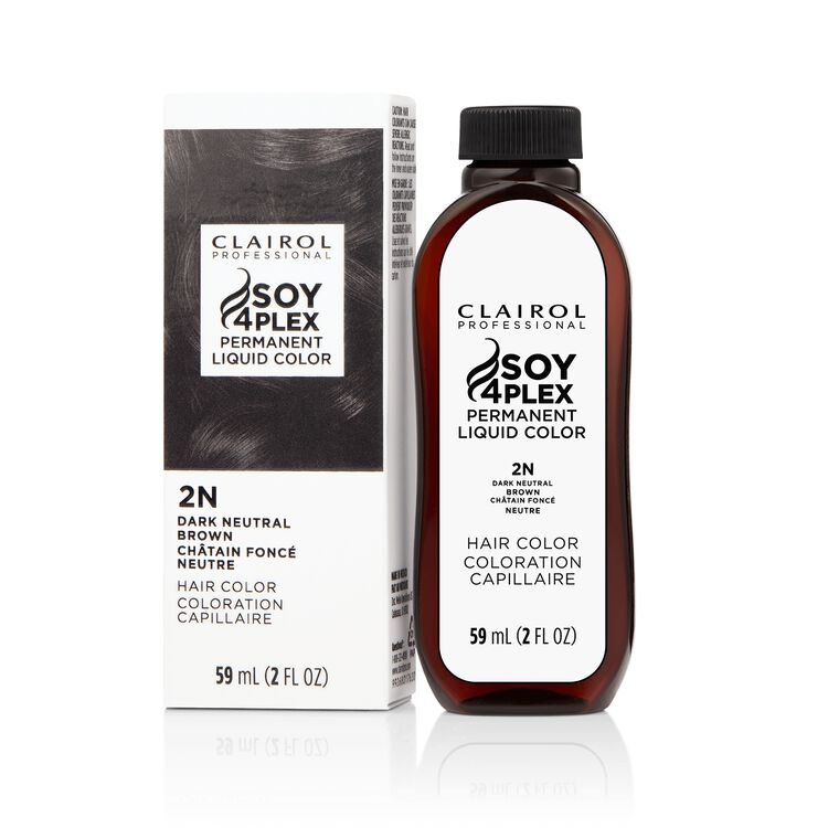 2N Dark Neutral Brown Permanent Liquid Hair Color