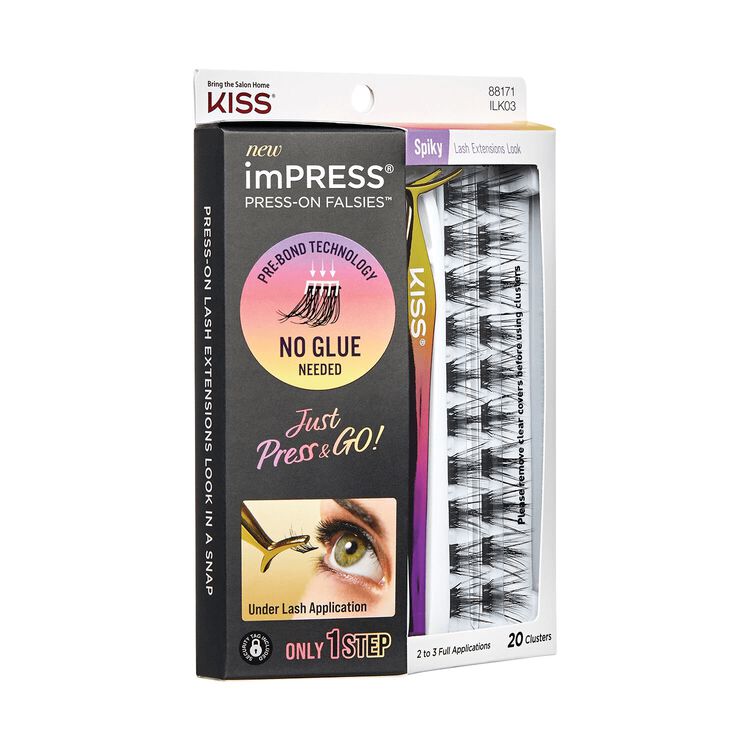 imPRESS Press-On Falsies Eyelash Clusters - Spiky