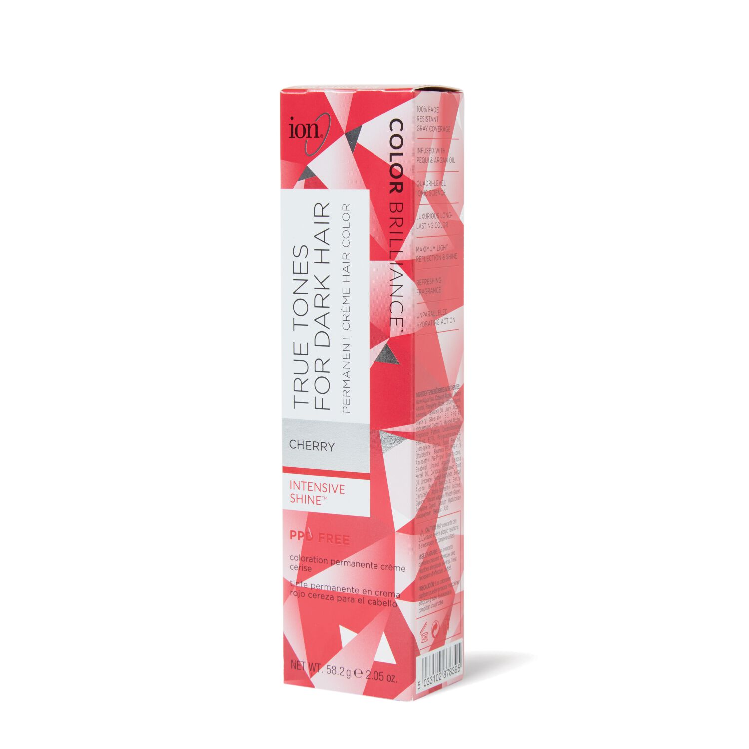 Ion True Tones for Dark Hair Permanent Crème Hair Color Cherry