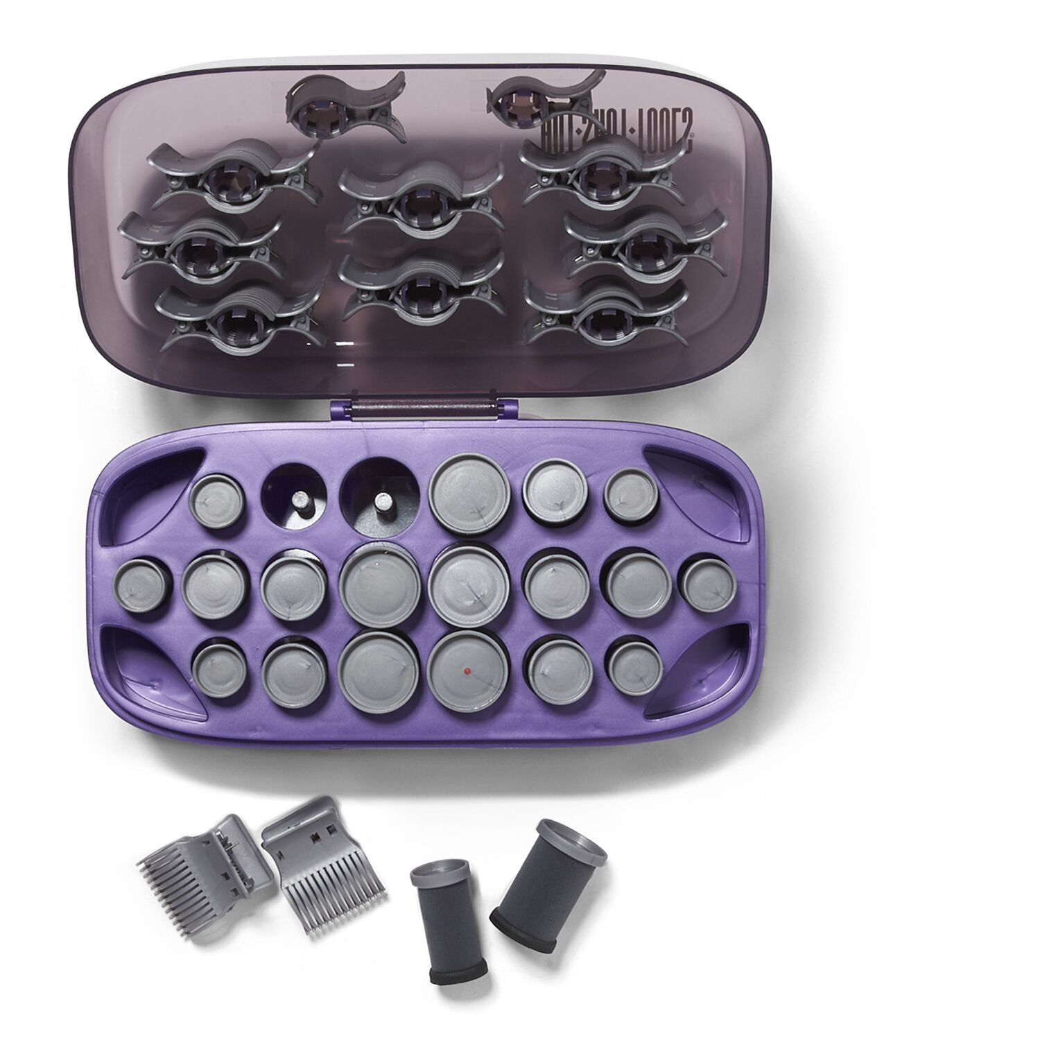 20 Flocked Roller Hairsetter by Hot Shot Tools Curlers And Rollers