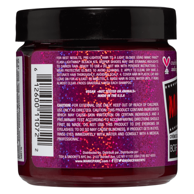 Manic Panic Pink Warrior Semi Permanent Hair Color Sally Beauty
