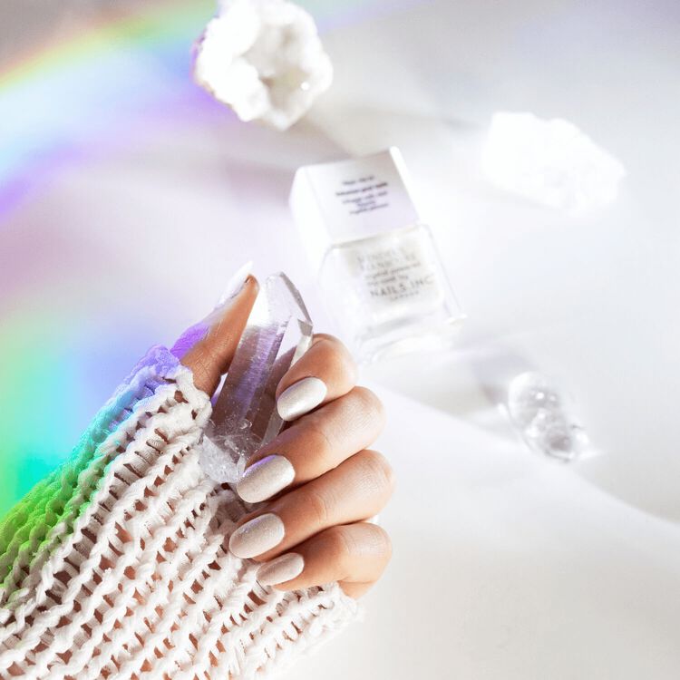 Good Vibes Only Crystal Top Coat