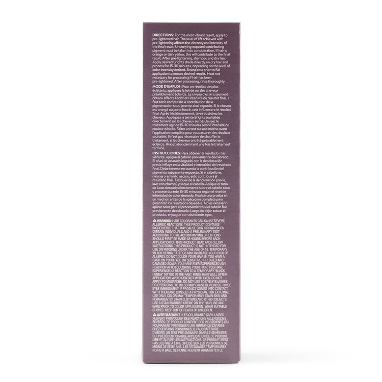 Semi-Permanent Brights Hair Color Smokey Amethyst
