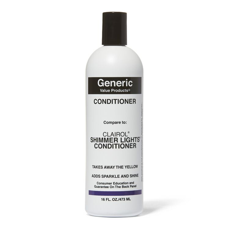 Purple Conditioner Compare to Clairol Shimmer Lights Conditioner