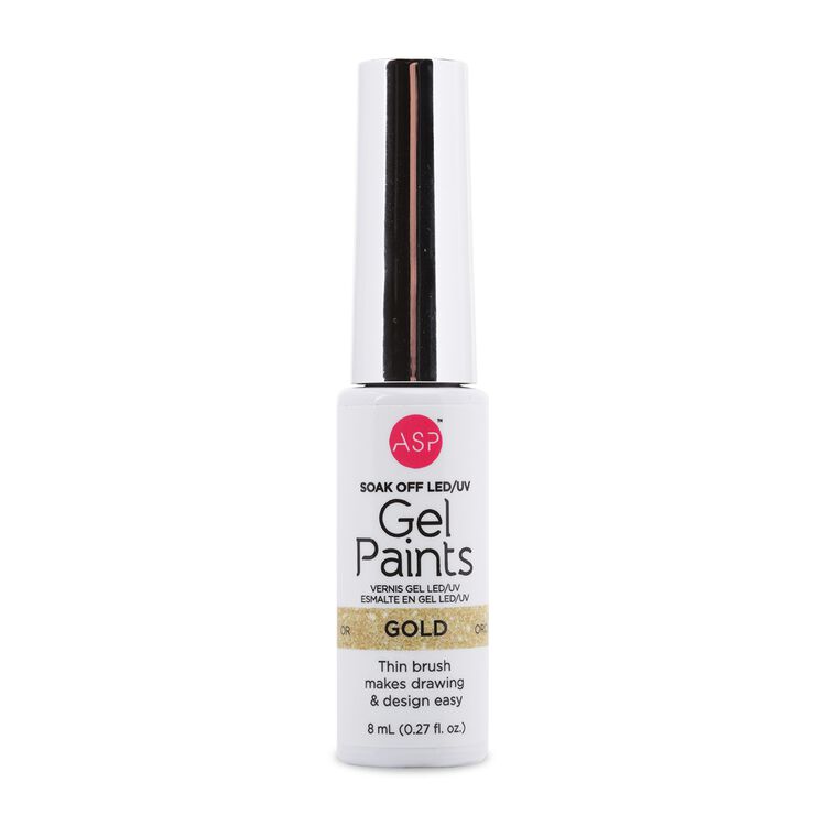 Gel Paints Nail Polish Gold