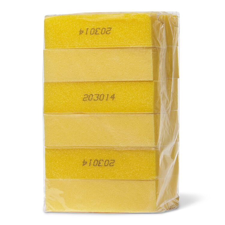 320 Grit Yellow Finishing Block 12 Pack
